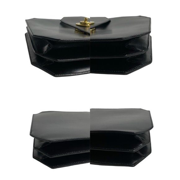 CELINE Black Leather Tote Bag - Picture 7 of 8